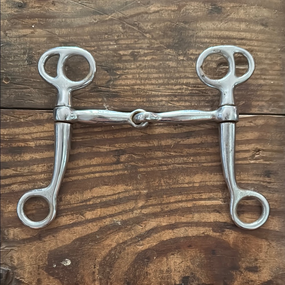 Toklat Stainless Steel Tom Thumb Shank Snaffle